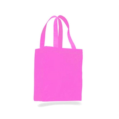 Canvas Gusset Shopping Tote Bag (10.5 x 14 x 5)