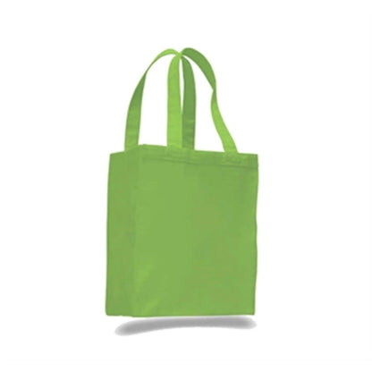 Canvas Gusset Shopping Tote Bag (10.5 x 14 x 5)