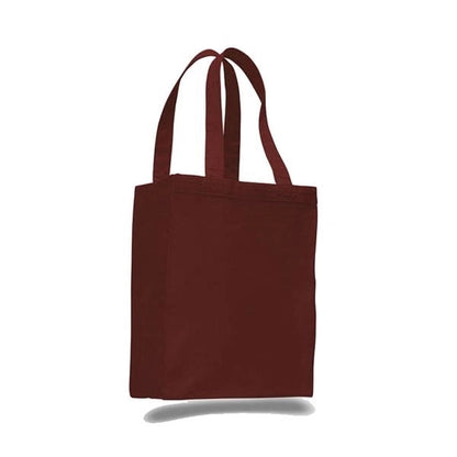 Canvas Gusset Shopping Tote Bag (10.5 x 14 x 5)
