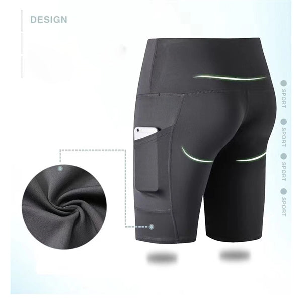 High-Waisted Athletic Shorts Yoga Leggings