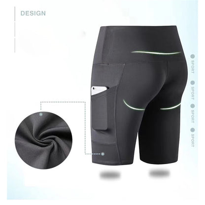 High-Waisted Athletic Shorts Yoga Leggings
