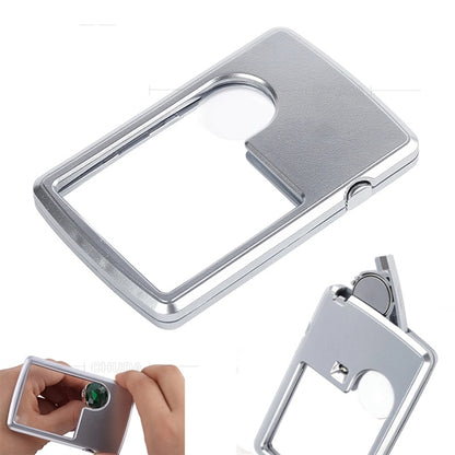 6X 3X LED Magnifying Glass with Light
