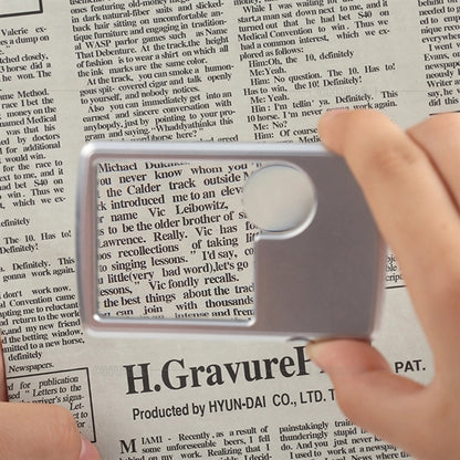 6X 3X LED Magnifying Glass with Light