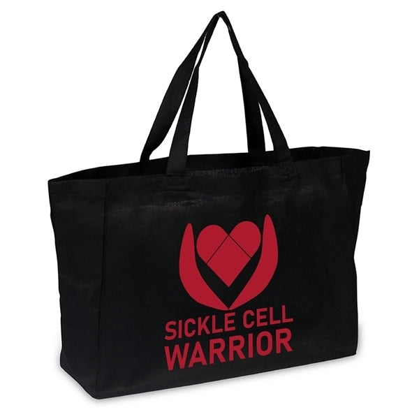 Cotton Shopper Tote (16 x 12 x 6)