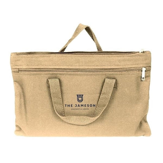 Cotton Canvas Document Bag (15.5 x 10)