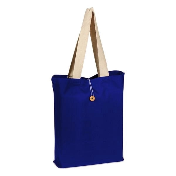 Colored Button-Up Tote (15 x 16 x 3)