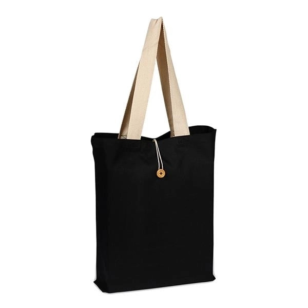 Colored Button-Up Tote (15 x 16 x 3)