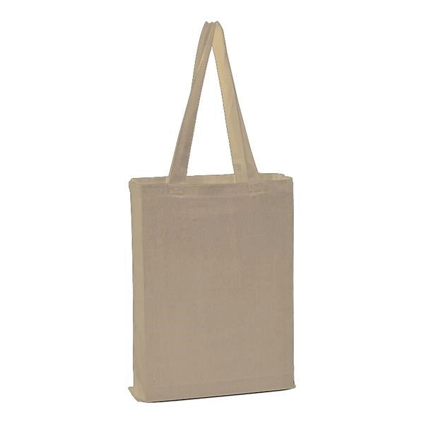 Canvas Promotional Tote Bag with Gusset (15 x 16 x 3)