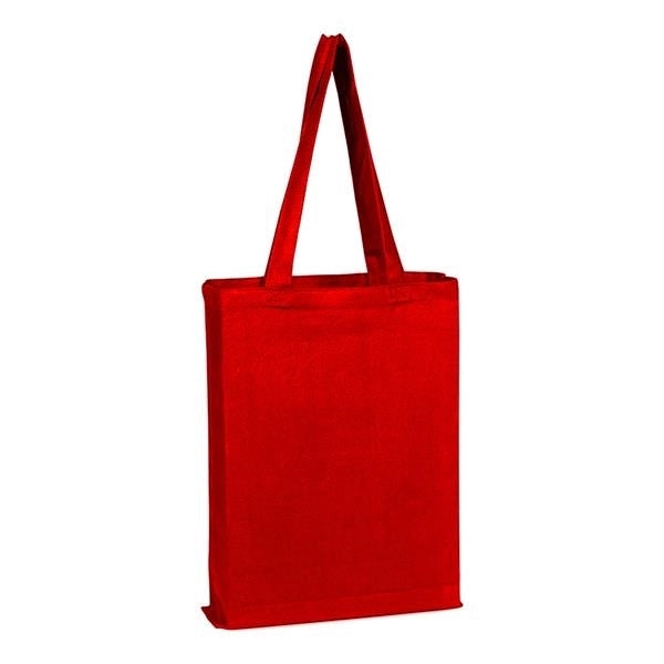 Canvas Promotional Tote Bag with Gusset (15 x 16 x 3)