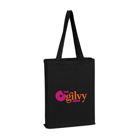Canvas Promotional Tote Bag with Gusset (15 x 16 x 3)