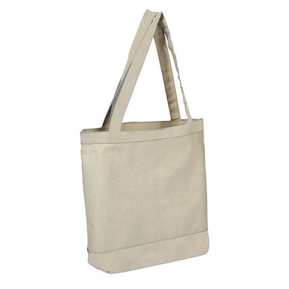 Canvas Color Accent Tote (16 x 14 x 4)