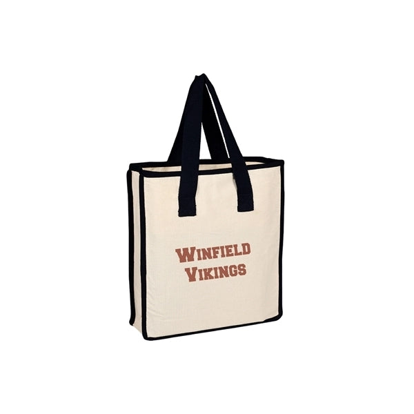 Canvas Shopping Bag (14 x 15 x 4)
