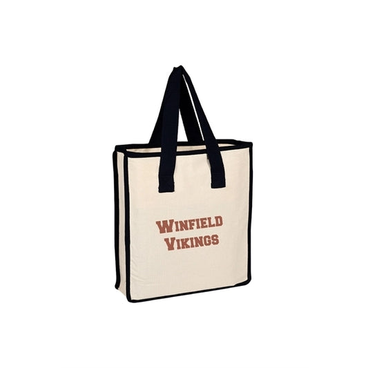 Canvas Shopping Bag (14 x 15 x 4)