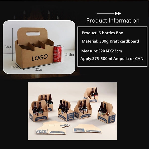 6 Packs Bottle Carrier