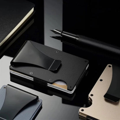 Portable Aluminium Alloy Credit Card Box