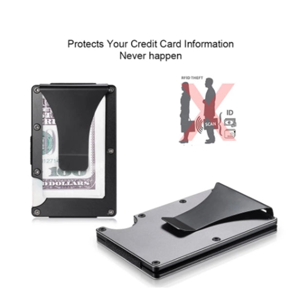 Portable Aluminium Alloy Credit Card Box