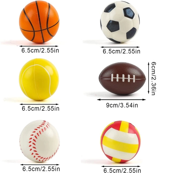 Mini Sport Stress Ball Bulk