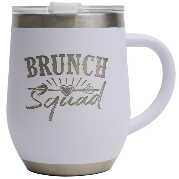 12Oz  Stemless Tumbler With Handle