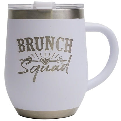 12Oz  Stemless Tumbler With Handle