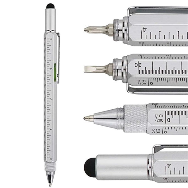 6 In 1 Metal Tool Pen
