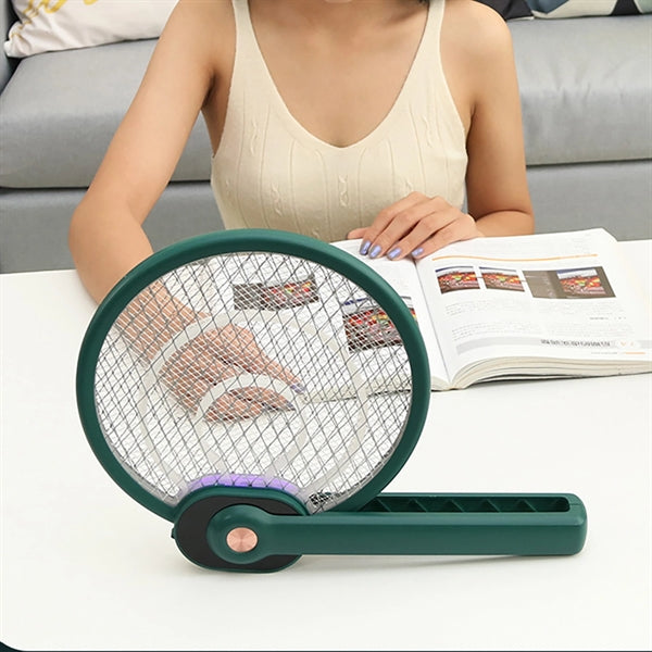 Electric Fly Swatter With Bug Zapper
