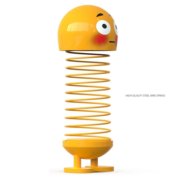 Spring Bouncing Smiling Face Doll