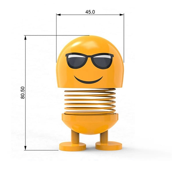 Spring Bouncing Smiling Face Doll