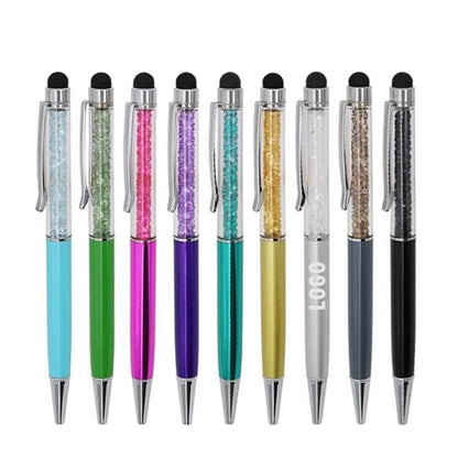2 in 1 Crystal Diamond Stylus Pen