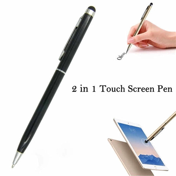 2 in 1 Metal Stylus with Ballpoint Pen
