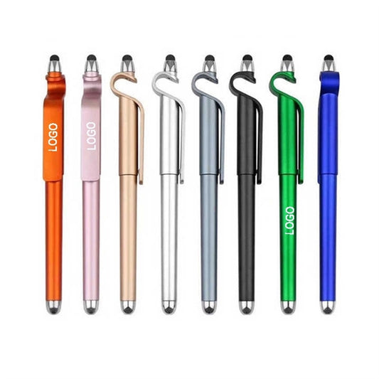 Multi-functional touch screen ball-point pen