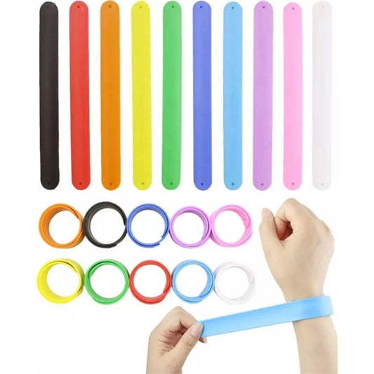 Silicone Slap Bracelet Wristband