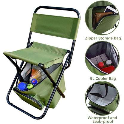 Fishing Chair with Cooler Bag