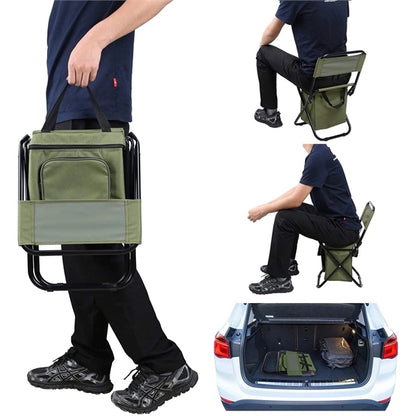 Fishing Chair with Cooler Bag