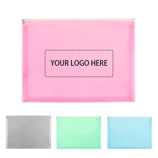 Colorful Custom Clear Zipper bag , Stylish & Vibrant.