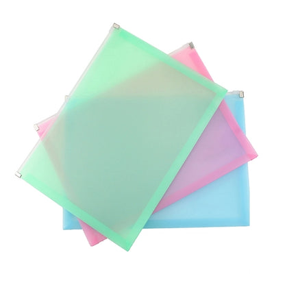 Colorful Custom Clear Zipper bag , Stylish & Vibrant.