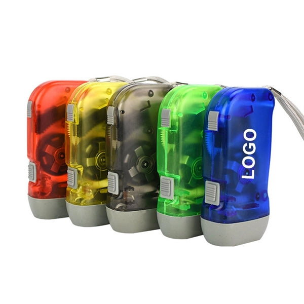 Hand Crank Flashlight