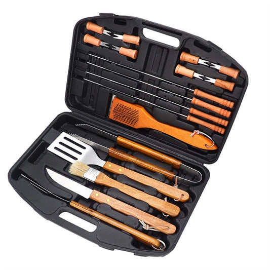 19 Piece BBQ Tools Set