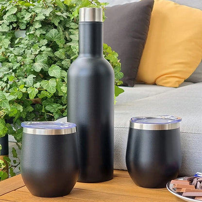 Vacuum Insulated Wine Tumbler Set
