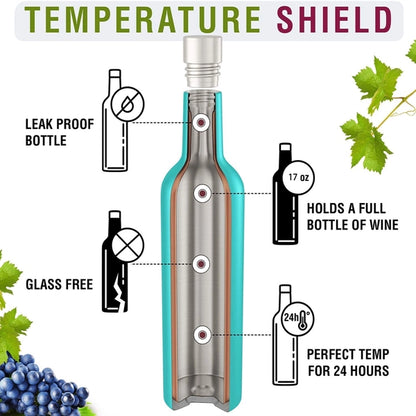 Vacuum Insulated Wine Tumbler Set
