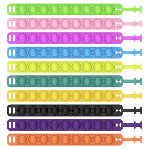 Push Pop Fidget Toy Bracelet