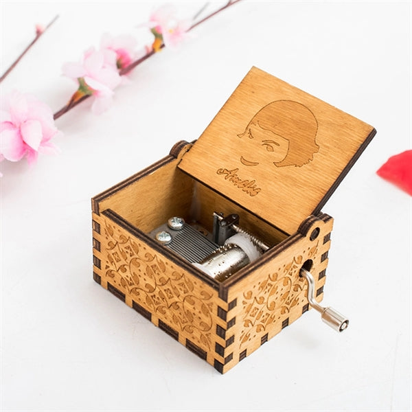 Mini Wooden Music Box Wife Girlfriend Gift