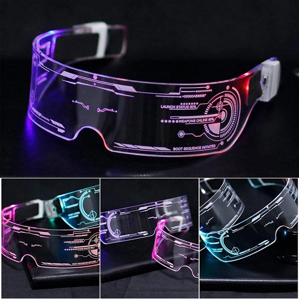 Flashing Neon Bar Party Led Glasses