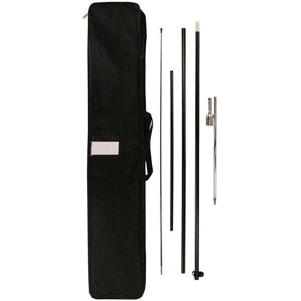 10' Double Sided Portable Half Drop Banner w/ Hardware Set