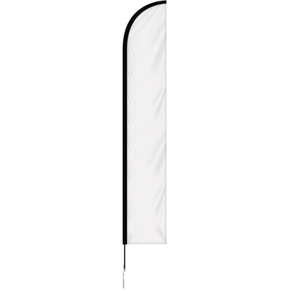 12' Double Sided Portable Half Drop Banner w/ Hardware Set
