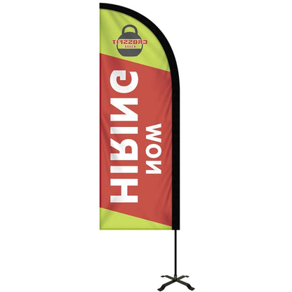 6' Portable Single Reverse Half Drop Kit w/ Cross Base