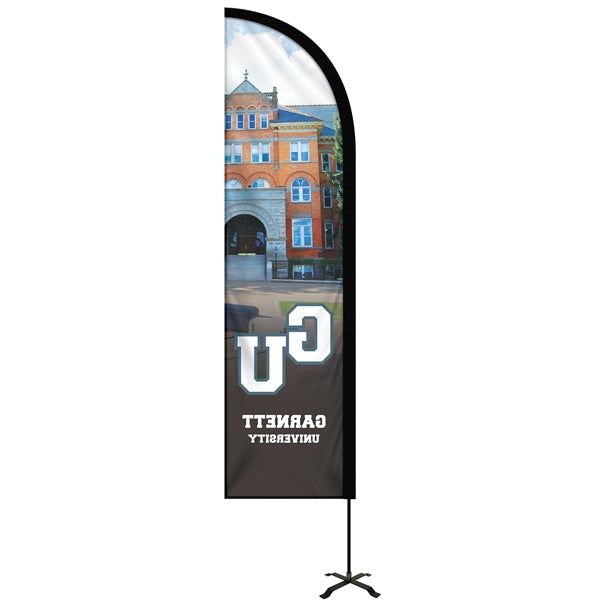 8' Portable Single Reverse Half Drop Kit w/ Cross Base