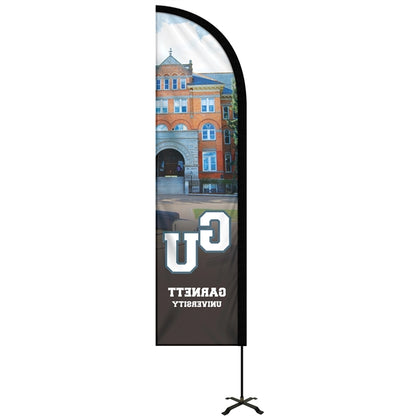 8' Portable Single Reverse Half Drop Kit w/ Cross Base