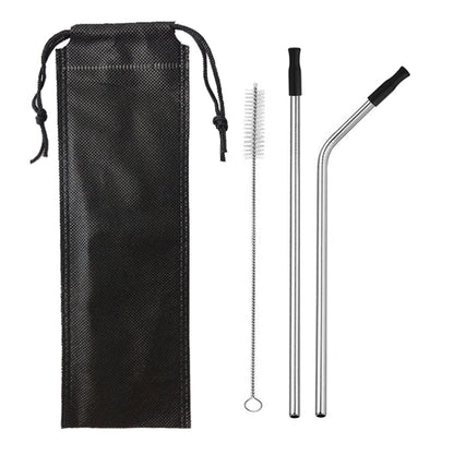 Stainless Steel Straw Drinking Set