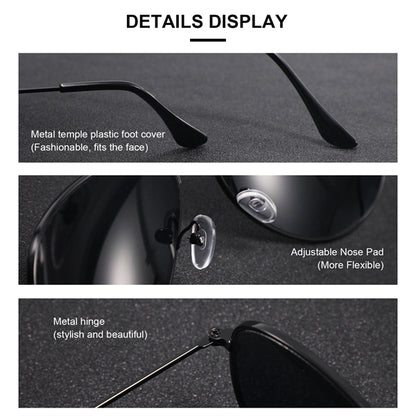 Metal Frame Classic Aviator Sunglasses