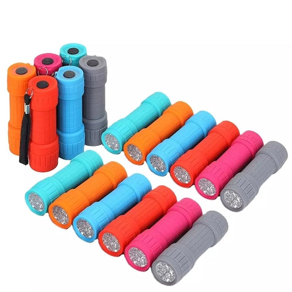 9-LED Mini Flashlight Set